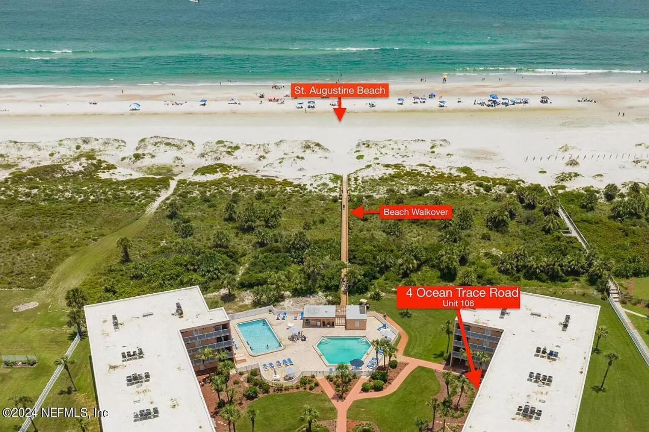 Oceanfront Oasis Apartment เซนต์ออกัสติน ภายนอก รูปภาพ